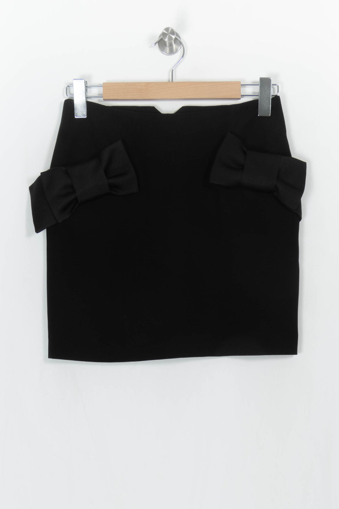 Jupe Courte Noire - Taille S/36 de la marque Claudie Pierlot | PARAD113908 - Vendu par Paradigme - Image 2