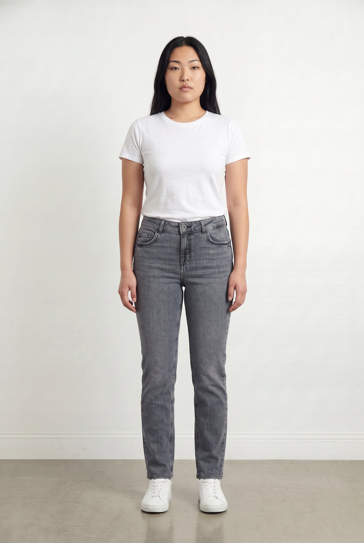 Jean Gris - Taille L/40 de la marque Liu Jo | PARAD113909 - Vendu par Paradigme - Image 1