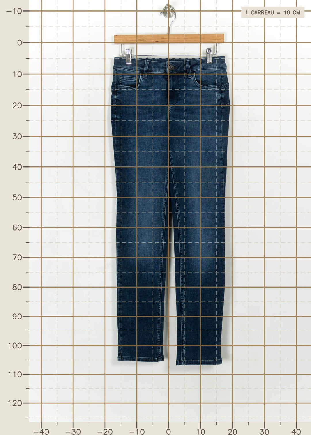 Jean Slim Bleu - Taille M/38 de la marque Liu Jo | PARAD113910 - Vendu par Paradigme - Image 4