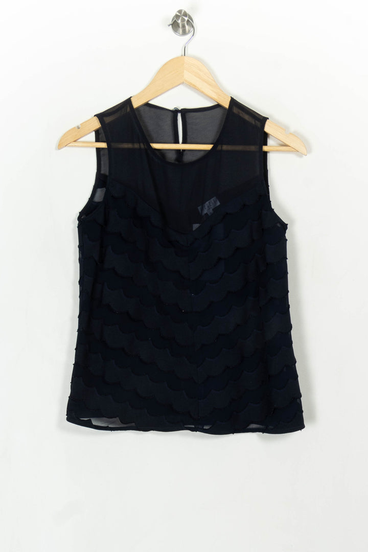 Débardeur Bleu - Taille S/36 de la marque Claudie Pierlot | PARAD113911 - Vendu par Paradigme - Image 2
