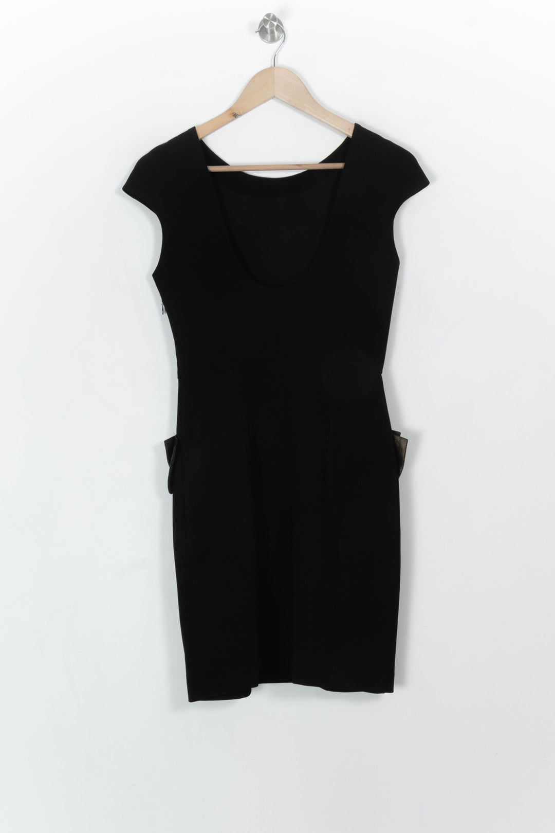 Robe Courte Noire et Dorée - Taille S/36 de la marque Claudie Pierlot | PARAD113913 - Vendu par Paradigme - Image 5