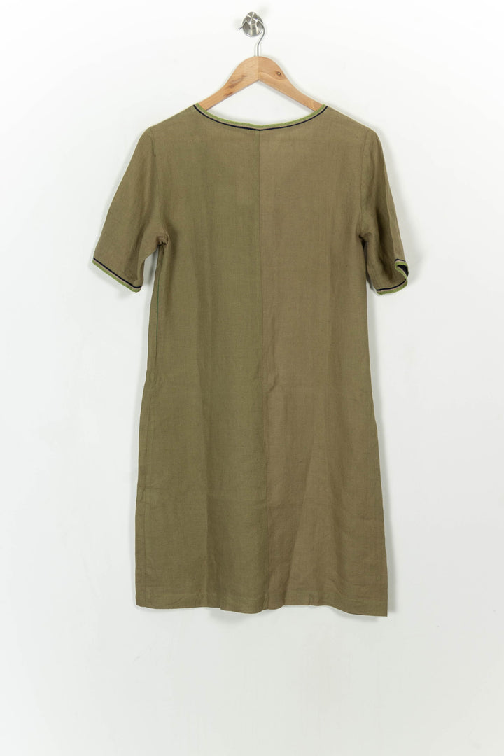 Robe Verte - Taille M/38 de la marque La Fée Maraboutée | PARAD113918 - Vendu par Paradigme - Image 5