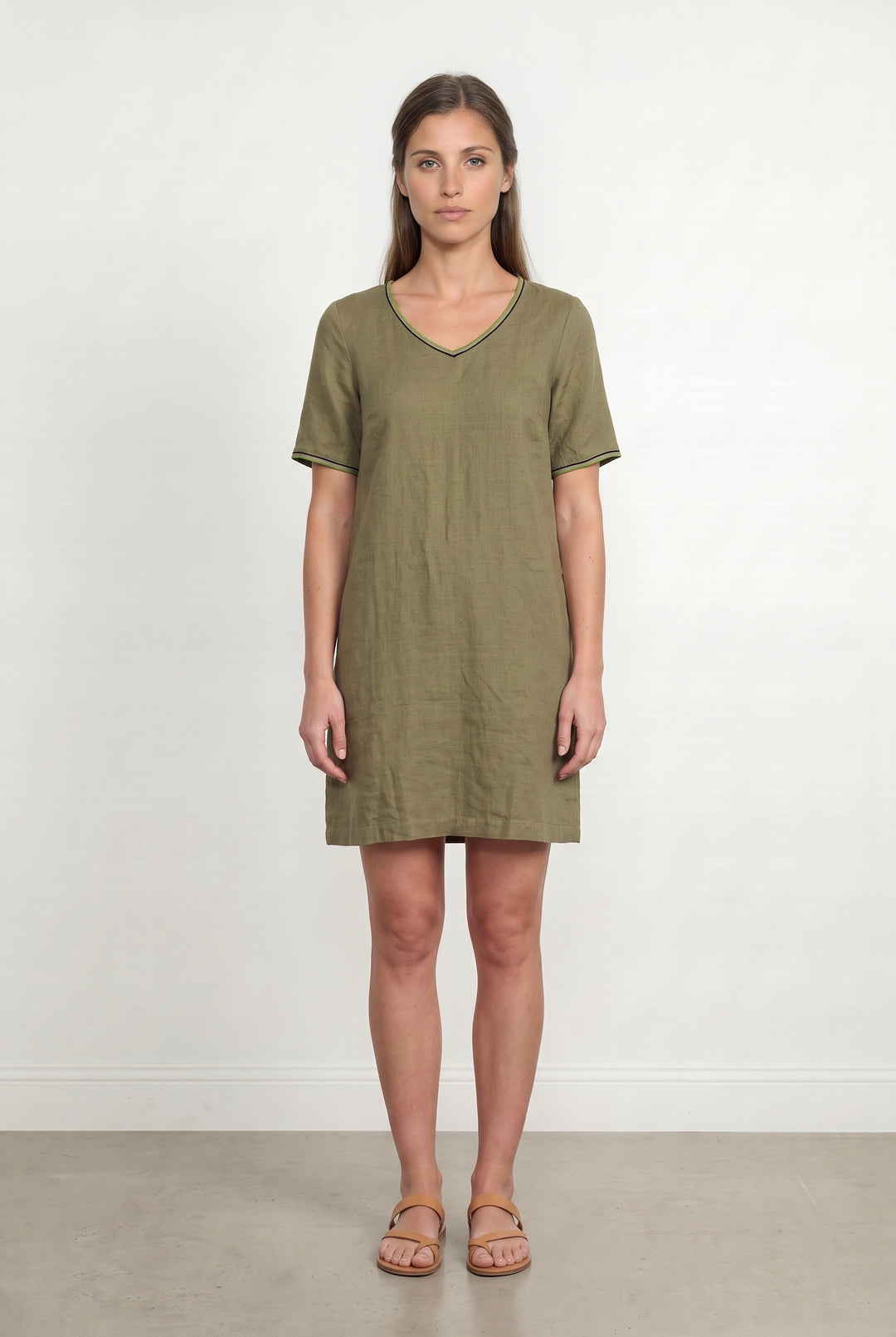 Robe Verte - Taille M/38 de la marque La Fée Maraboutée | PARAD113918 - Vendu par Paradigme - Image 1