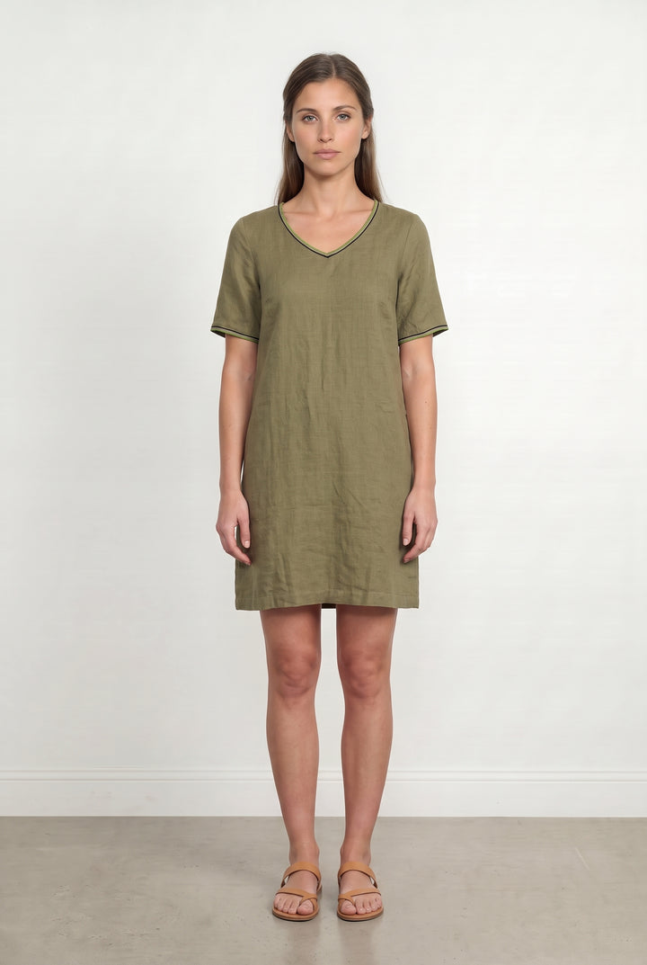 Robe Verte - Taille M/38 de la marque La Fée Maraboutée | PARAD113918 - Vendu par Paradigme - Image 1
