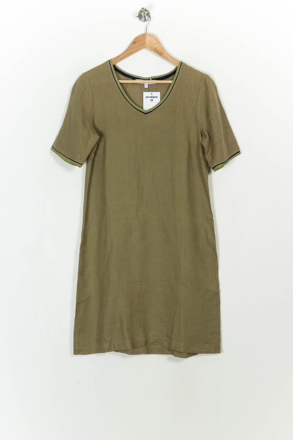 Robe Verte - Taille M/38 de la marque La Fée Maraboutée | PARAD113918 - Vendu par Paradigme - Image 2