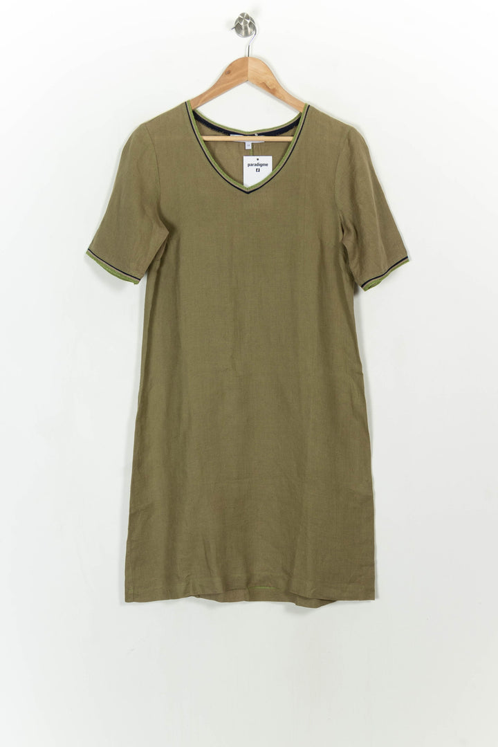 Robe Verte - Taille M/38 de la marque La Fée Maraboutée | PARAD113918 - Vendu par Paradigme - Image 2