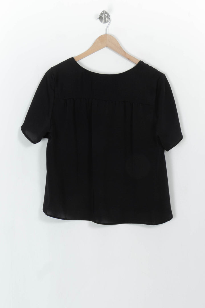 Blouse Noire - Taille M/38 de la marque Comptoir des Cotonniers | PARAD113920 - Vendu par Paradigme - Image 5