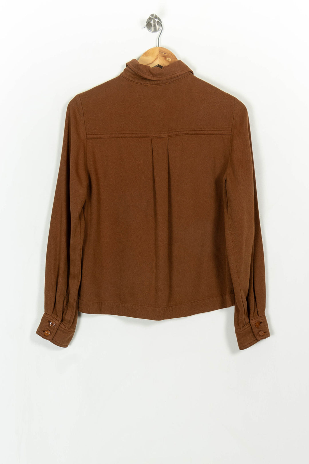 Surchemise Marron - Taille S/36 de la marque Sessùn | PARAD113921 - Vendu par Paradigme - Image 5