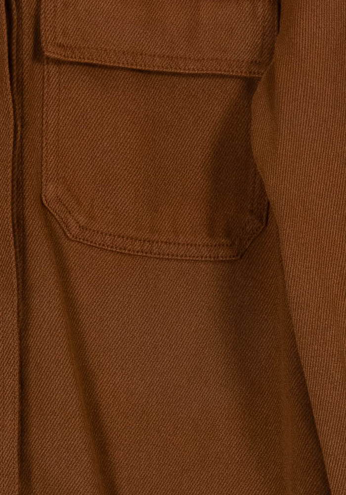 Surchemise Marron - Taille S/36 de la marque Sessùn | PARAD113921 - Vendu par Paradigme - Image 3