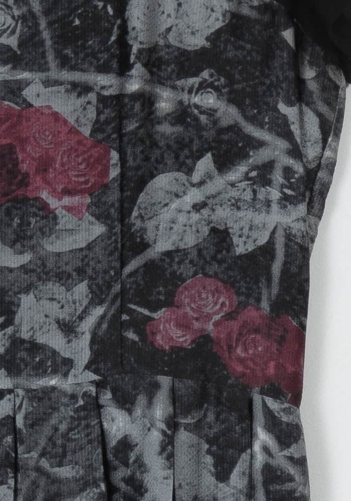 Robe Courte Noire et Rouge - Taille S/36 de la marque The Kooples | PARAD113923 - Vendu par Paradigme - Image 3
