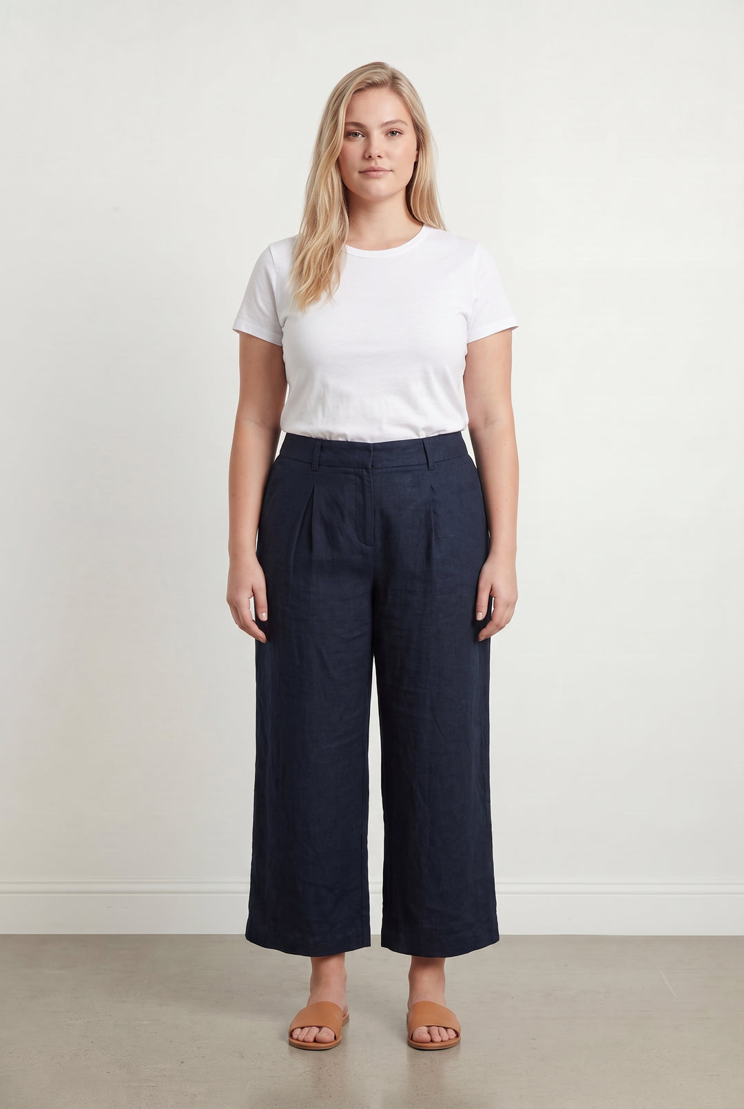 Pantalon Large Bleu - Taille XL/42 de la marque Maison 123 | PARAD113926 - Vendu par Paradigme - Image 1