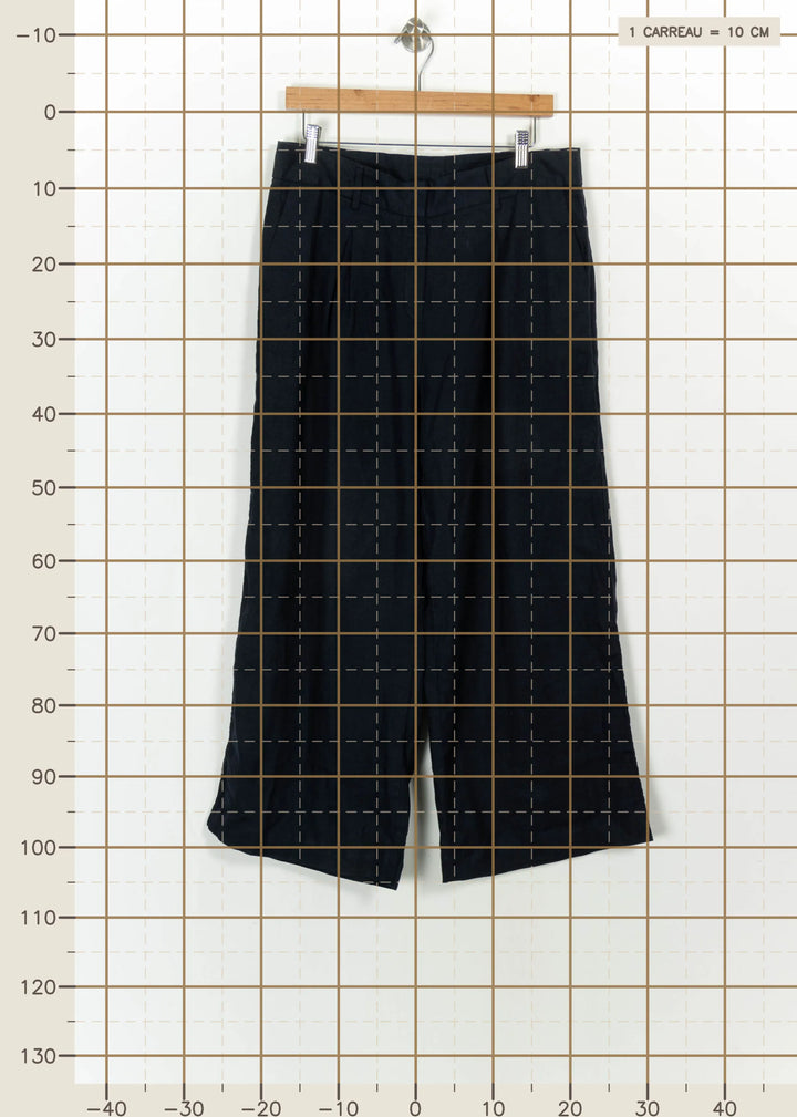 Pantalon Large Bleu - Taille XL/42 de la marque Maison 123 | PARAD113926 - Vendu par Paradigme - Image 4