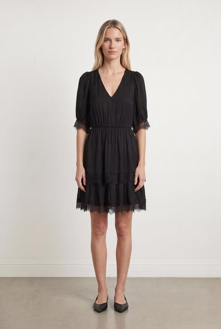 Robe Courte Noire - Taille S/36
