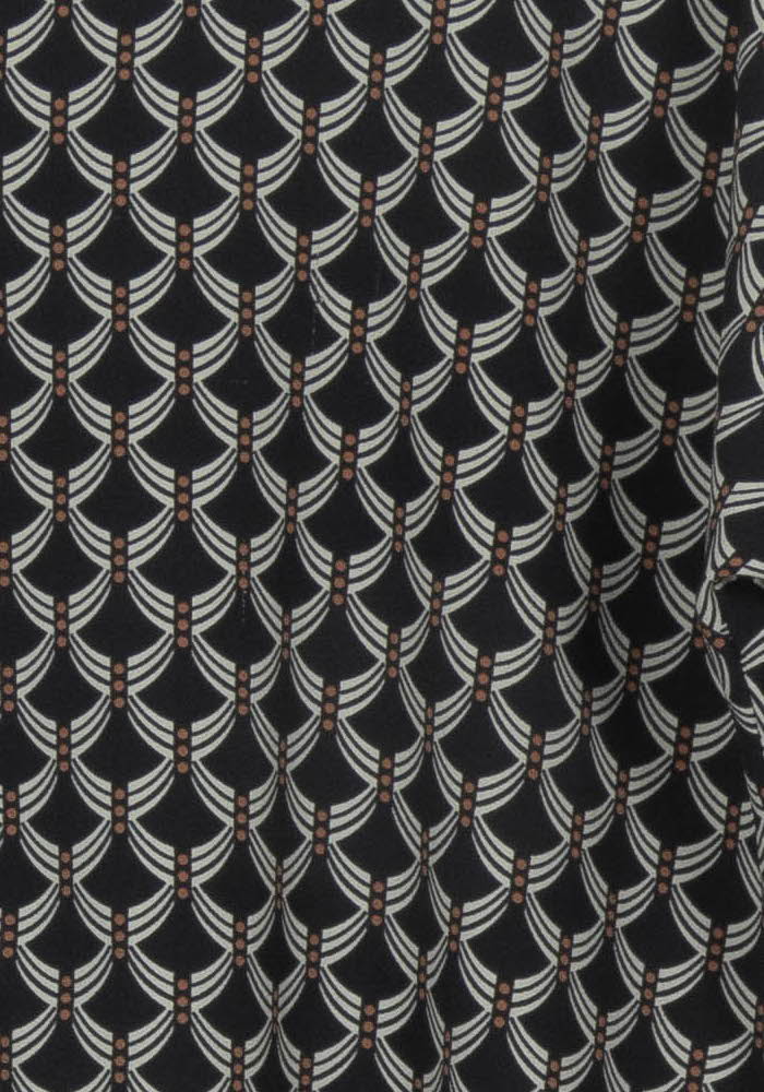 Robe Noire et Blanche - Taille XXL/44 de la marque La Fée Maraboutée | PARAD113973 - Vendu par Paradigme - Image 3