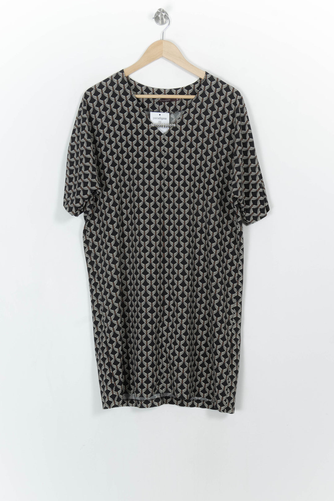 Robe Noire et Blanche - Taille XXL/44 de la marque La Fée Maraboutée | PARAD113973 - Vendu par Paradigme - Image 2