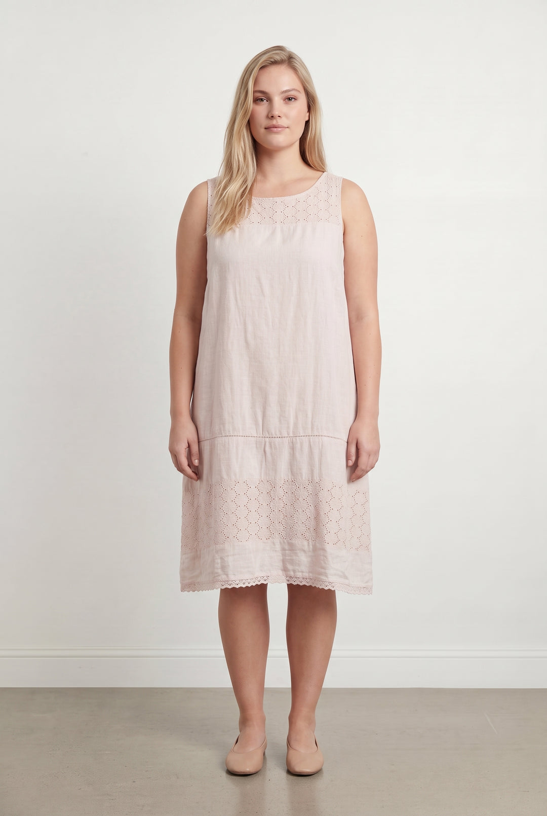 Robe Sans Manches Rose - Taille XL/42 de la marque La Fée Maraboutée | PARAD113976 - Vendu par Paradigme - Image 1