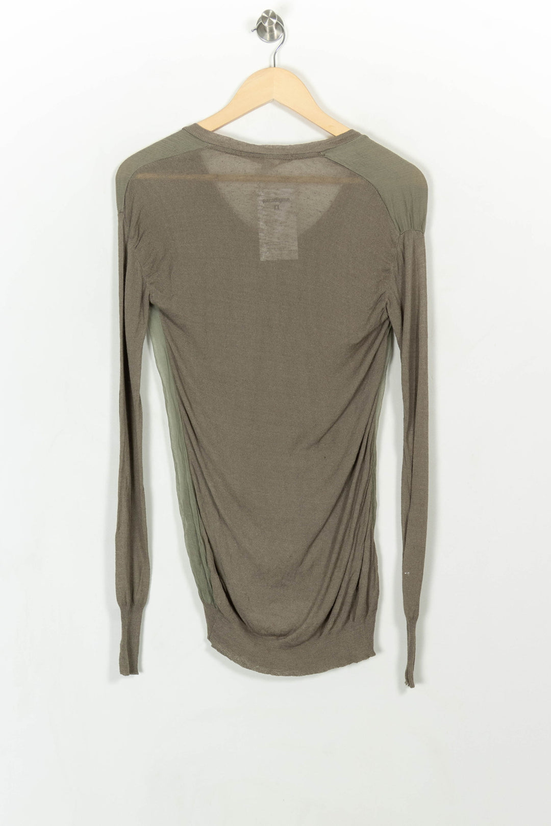 Blouse Verte - Taille XL/42 de la marque La Fée Maraboutée | PARAD113977 - Vendu par Paradigme - Image 5