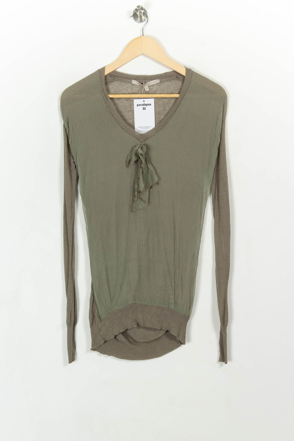 Blouse Verte - Taille XL/42 de la marque La Fée Maraboutée | PARAD113977 - Vendu par Paradigme - Image 2