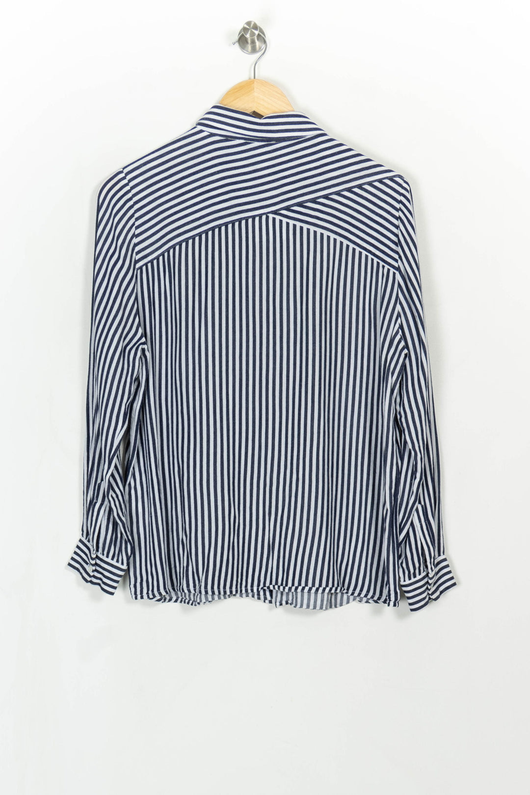 Chemise Rayée Bleu et Blanche - Taille L/40 de la marque Maison 123 | PARAD113980 - Vendu par Paradigme - Image 5