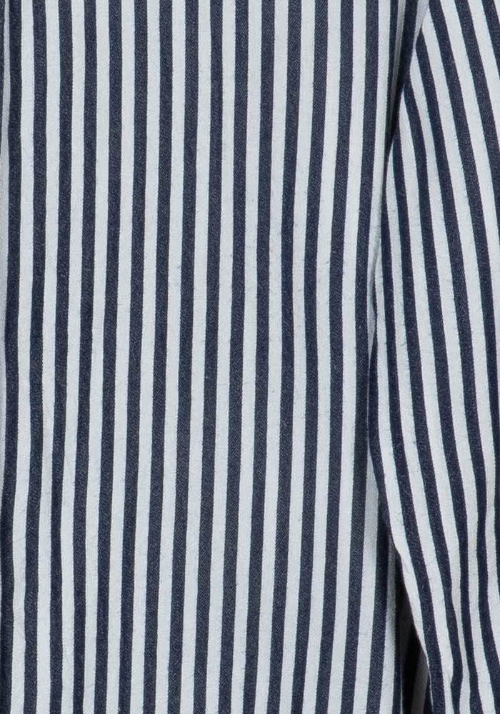 Chemise Rayée Bleu et Blanche - Taille L/40 de la marque Maison 123 | PARAD113980 - Vendu par Paradigme - Image 3