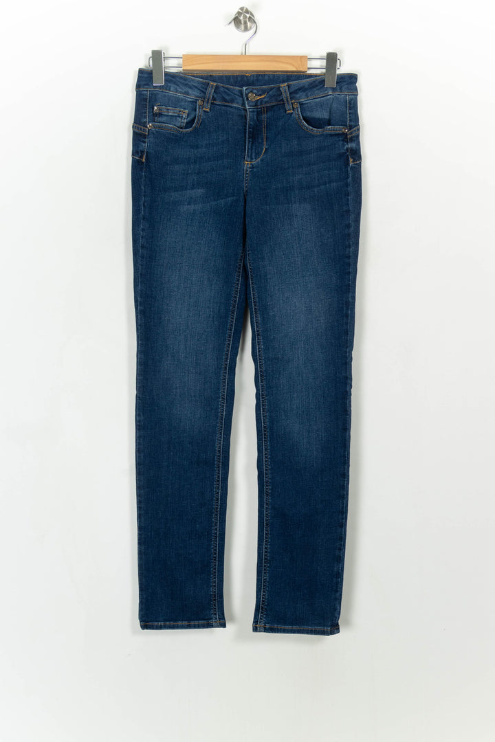 Jean Slim Bleu - Taille M/38 de la marque Liu Jo | PARAD113981 - Vendu par Paradigme - Image 2