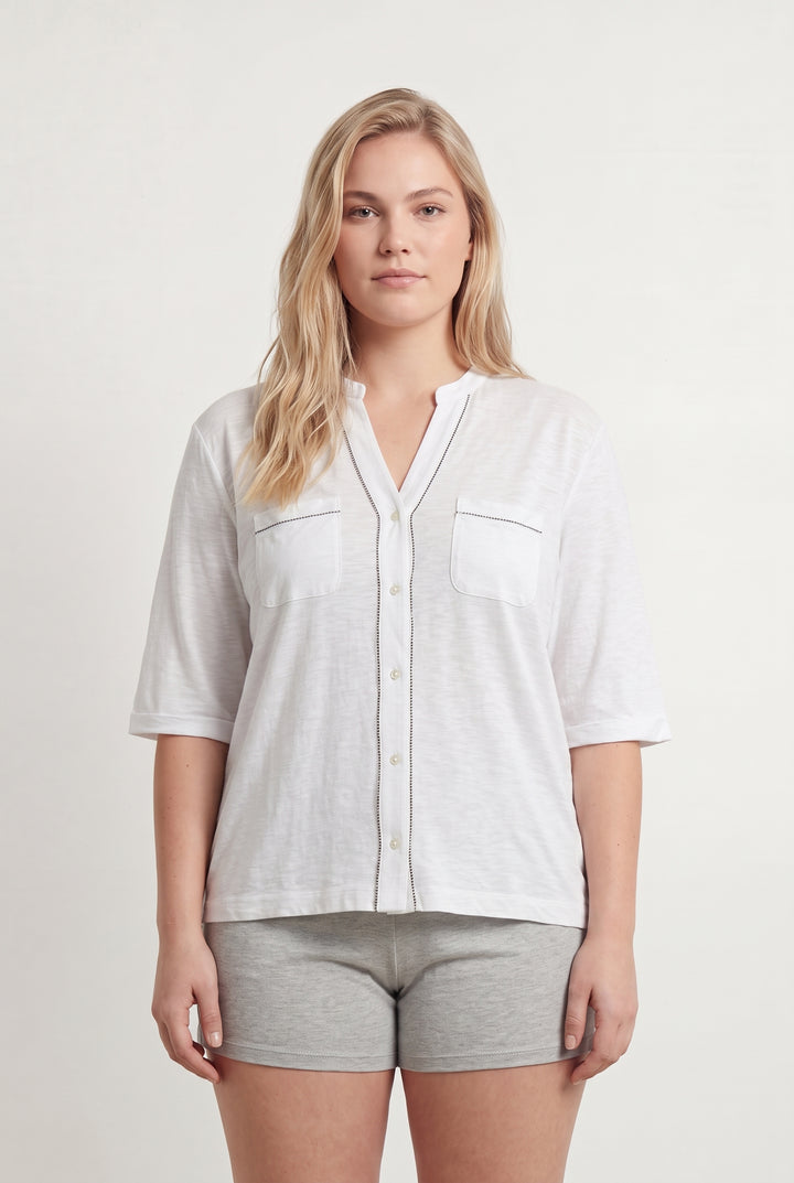Blouse Blanche - Taille XL/42 de la marque Gerard Darel | PARAD113987 - Vendu par Paradigme - Image 1