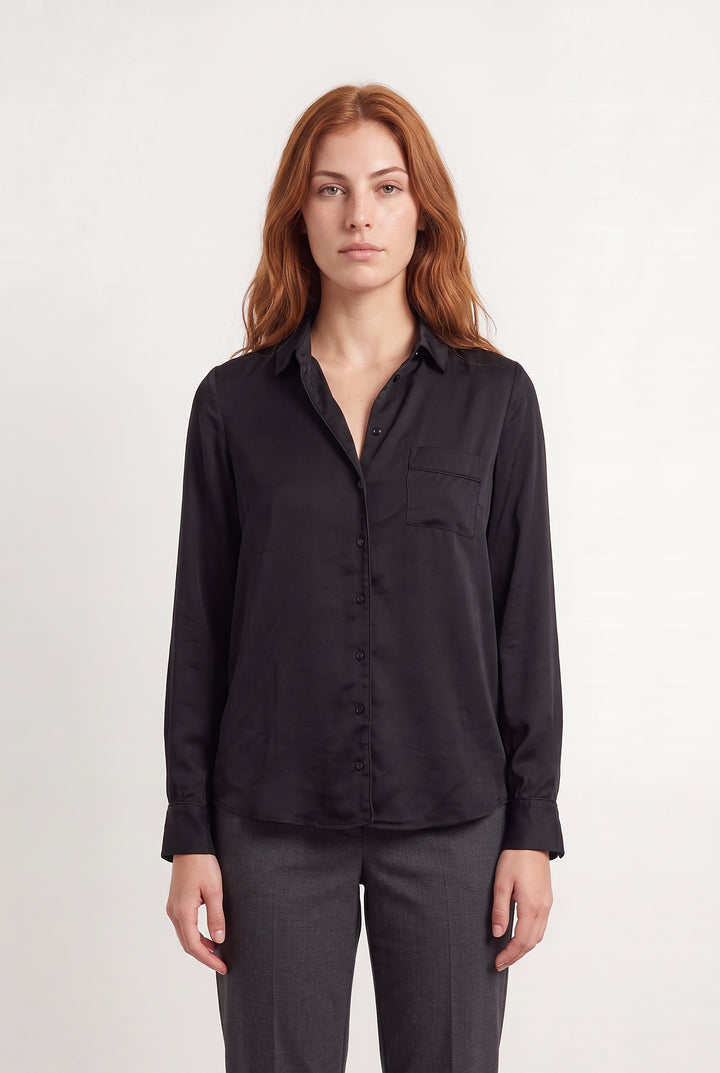 Chemisier Noire - Taille S/36