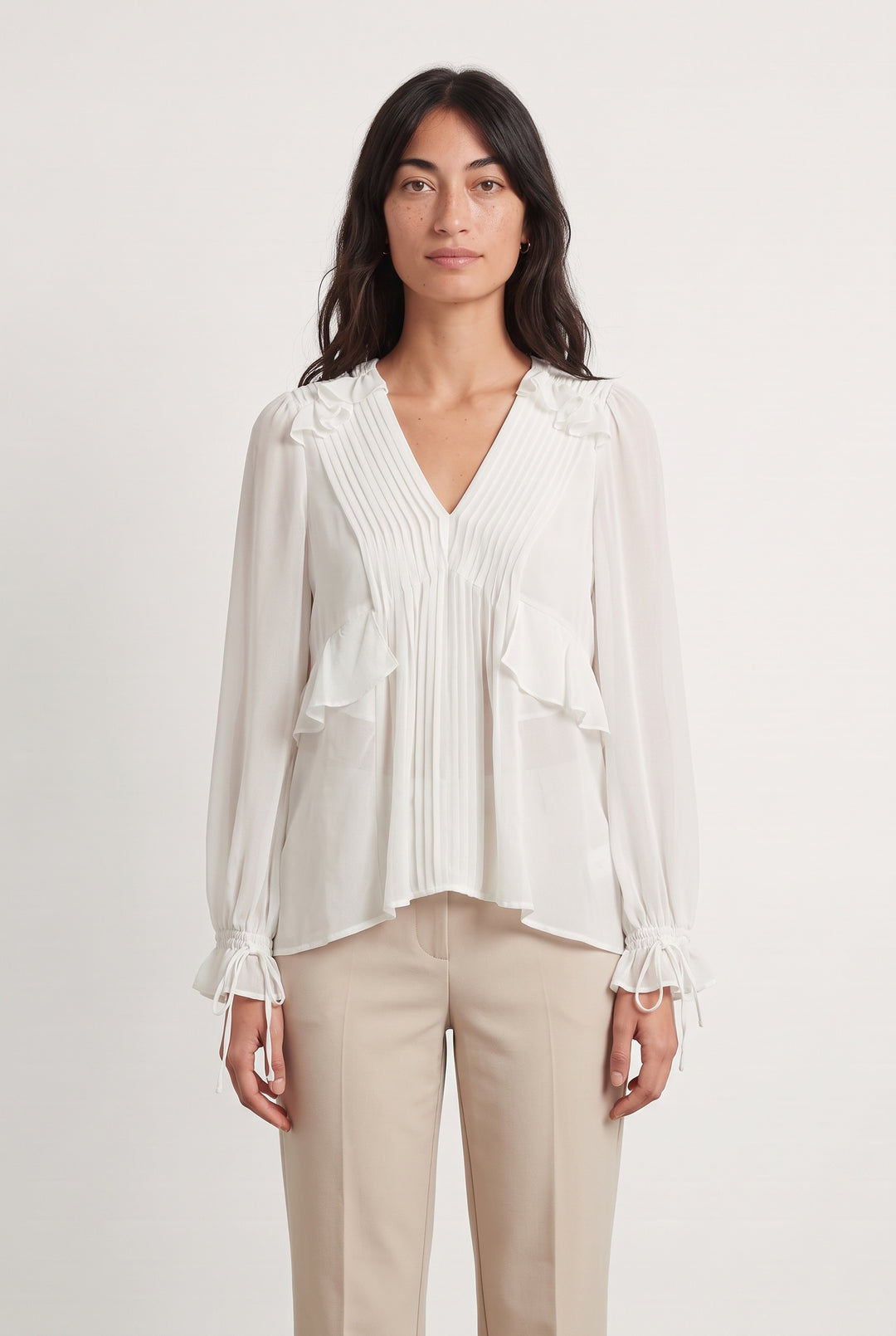 Top Beige - Taille S/36