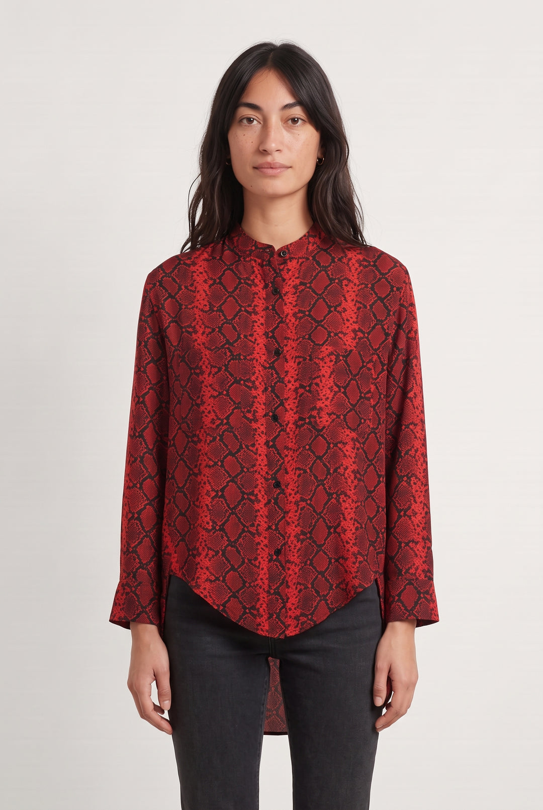 Chemisier Rouge - Taille S/36