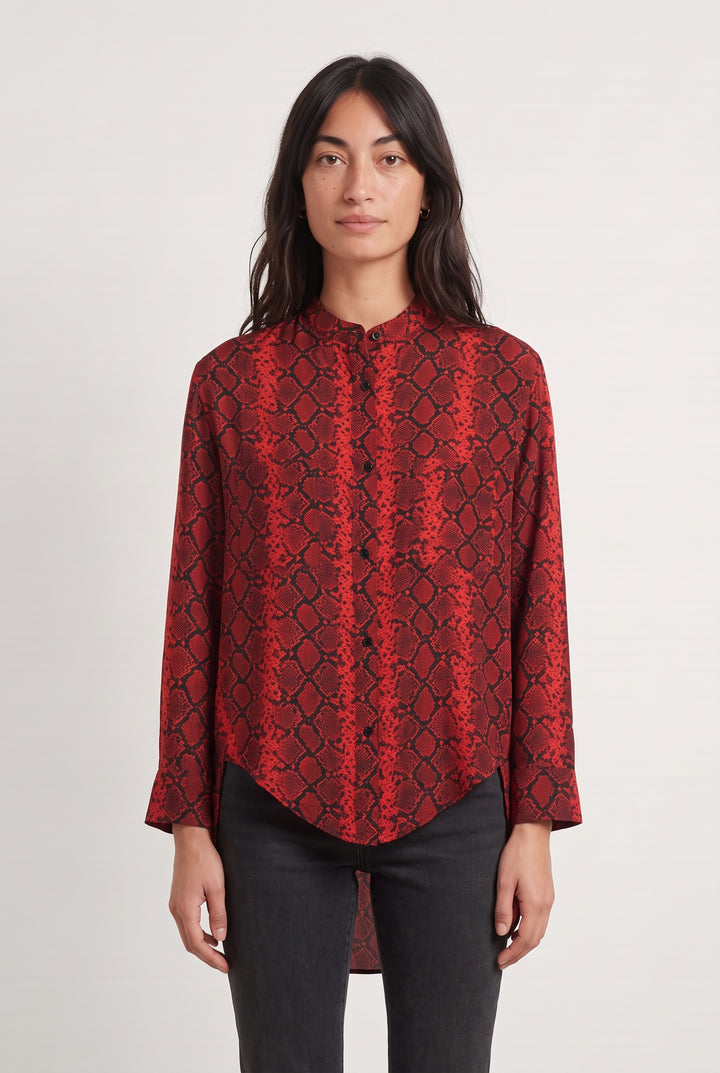 Chemisier Rouge - Taille S/36