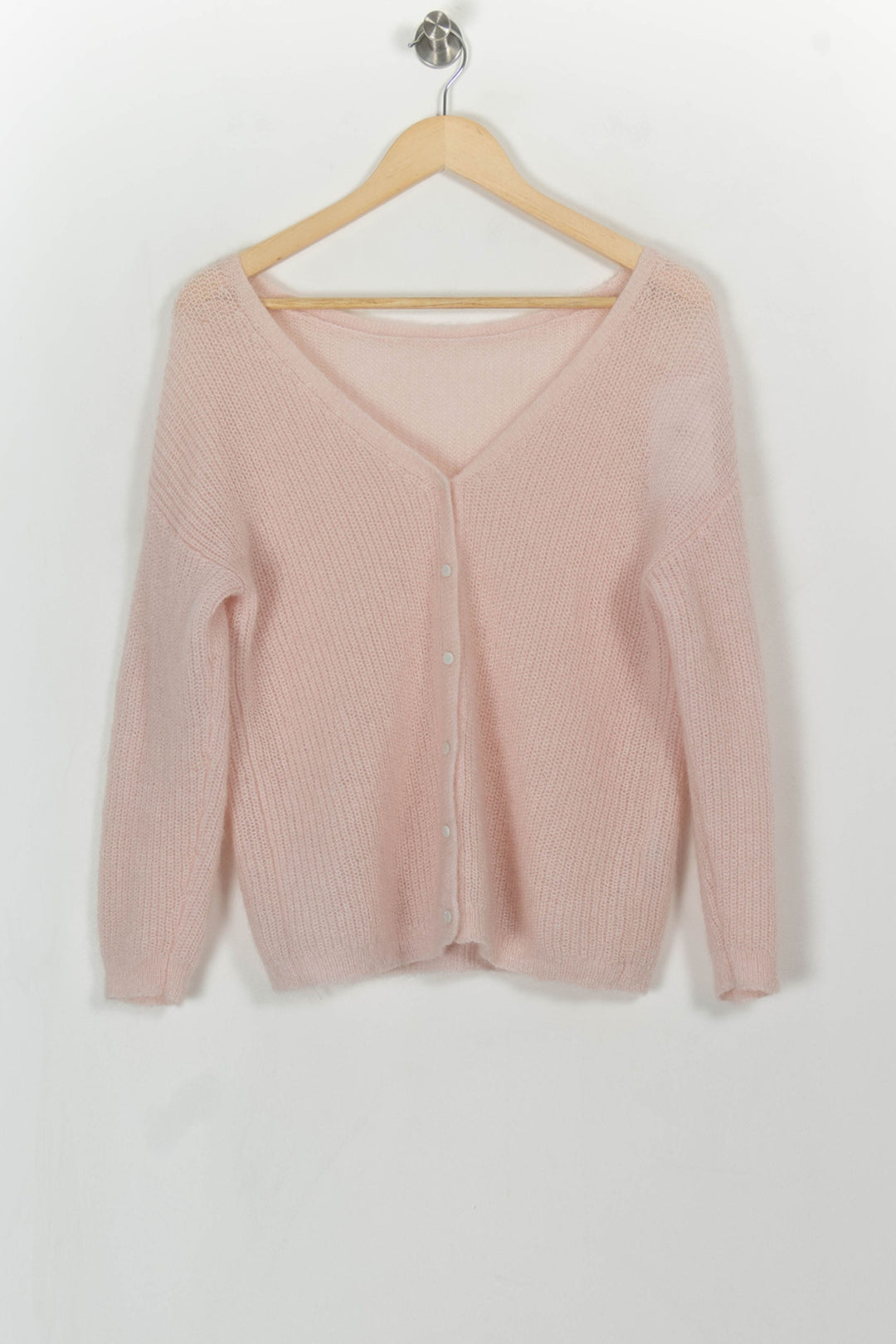 Cardigan Rose - Taille M/38 de la marque Caroll | PARAD114118 - Vendu par Paradigme - Image 2