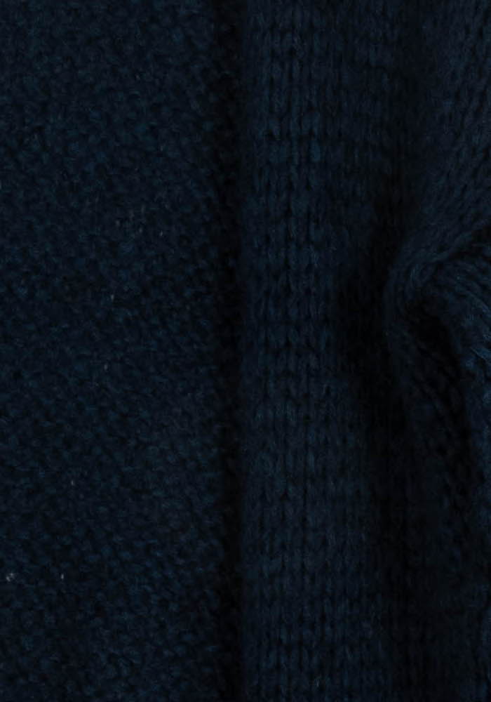 Cardigan Bleu - Taille XS/34 de la marque La Fée Maraboutée | PARAD114119 - Vendu par Paradigme - Image 3