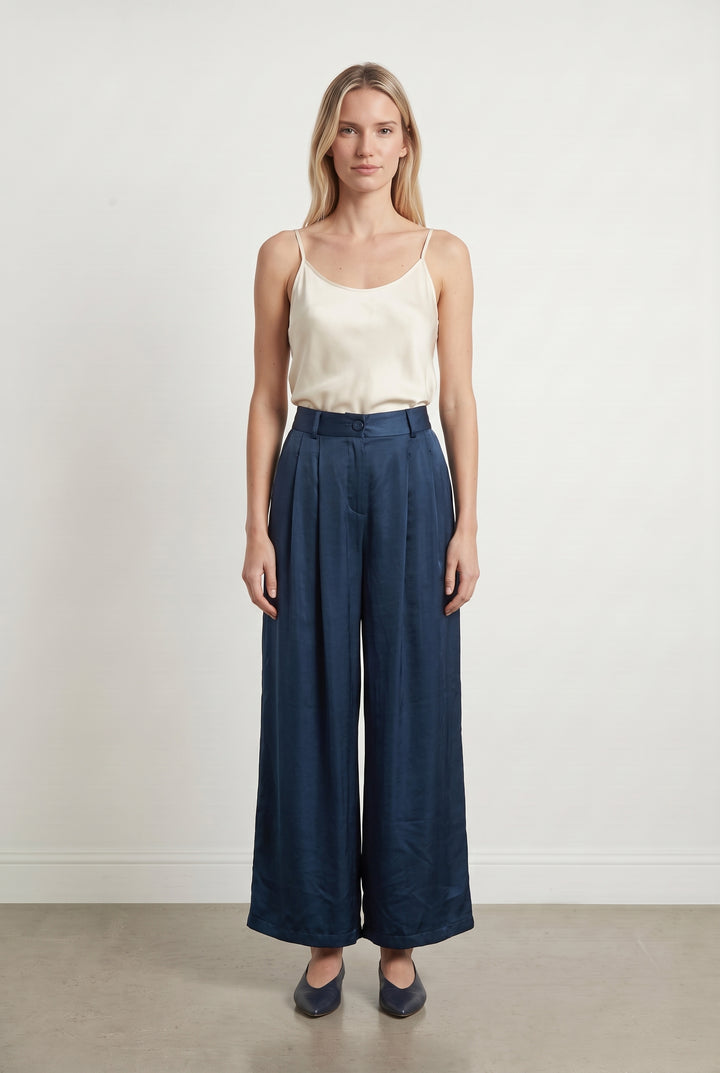 Pantalon Large Bleu - Taille S/36 de la marque Almé | PARAD114123 - Vendu par Paradigme - Image 1