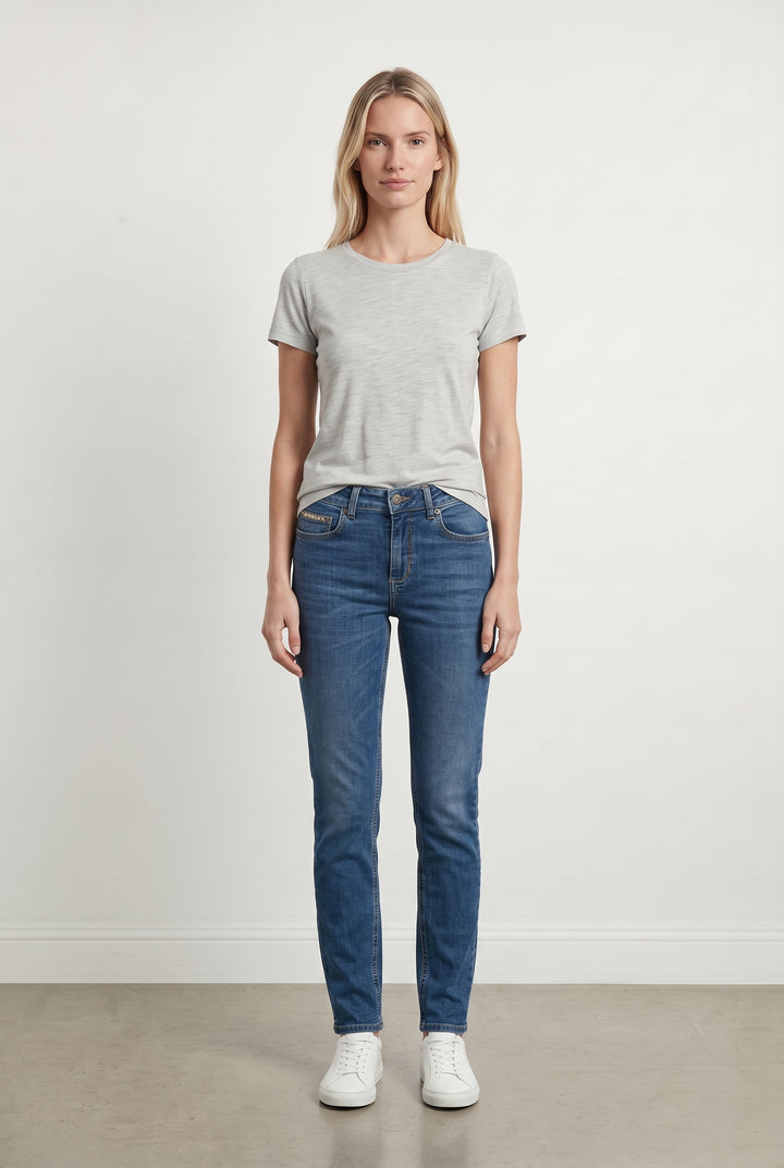 Jean Slim Bleu - Taille M/38 de la marque Liu Jo | PARAD114126 - Vendu par Paradigme - Image 1