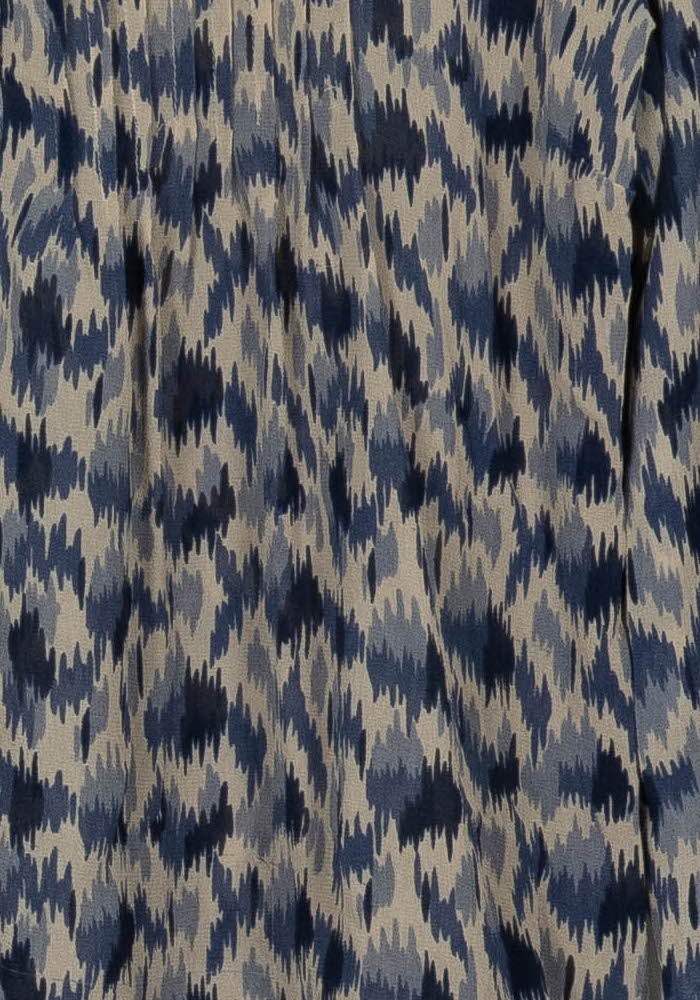 Blouse Bleu et Beige - Taille S/36 de la marque La Fée Maraboutée | PARAD114128 - Vendu par Paradigme - Image 3