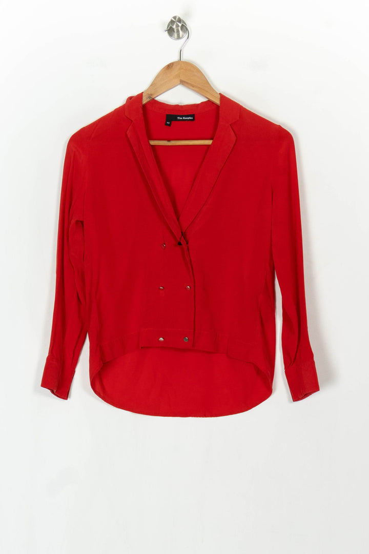 Chemisier Rouge - Taille XS/34