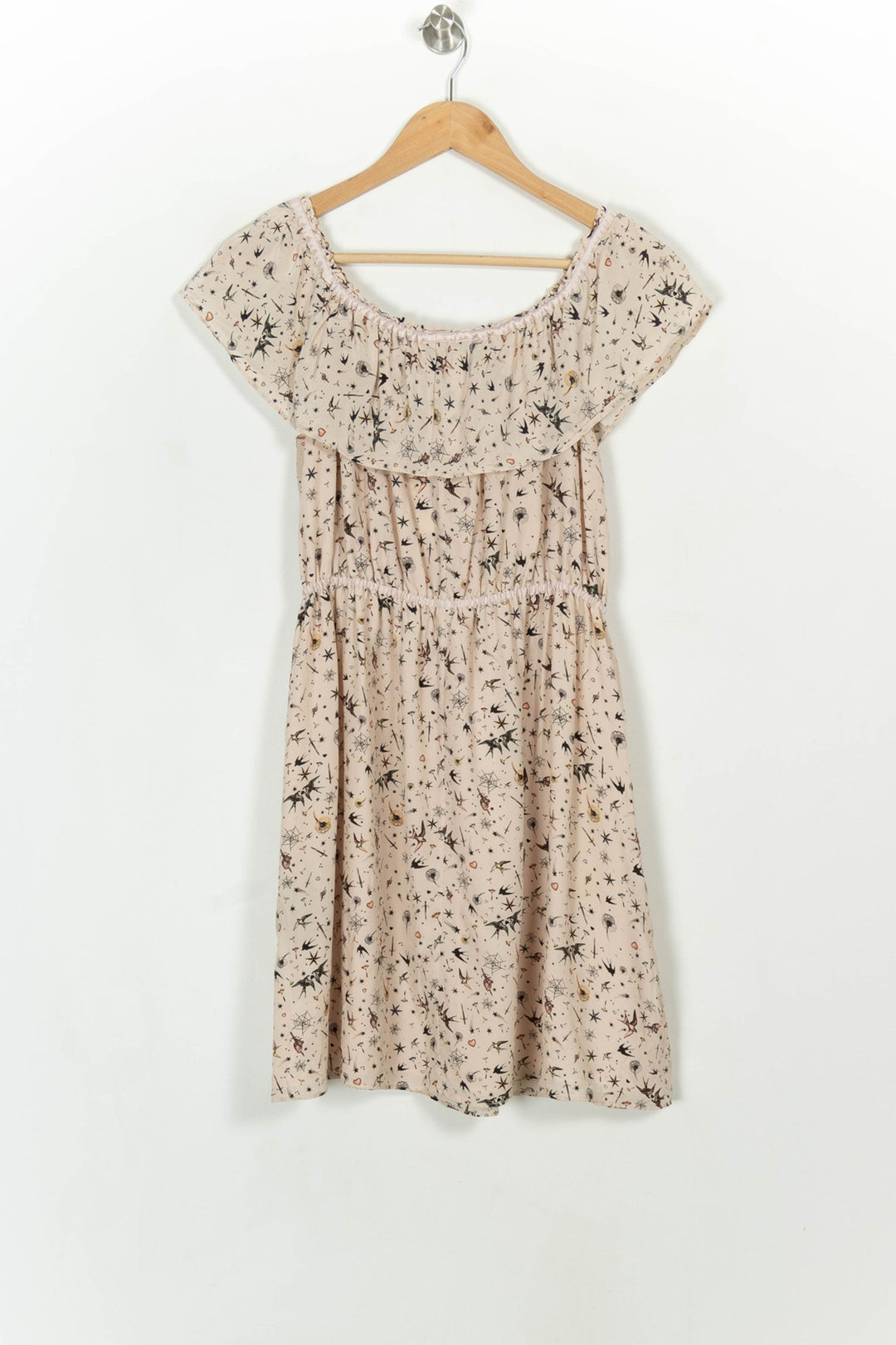 Robe Courte Beige - Taille S/36