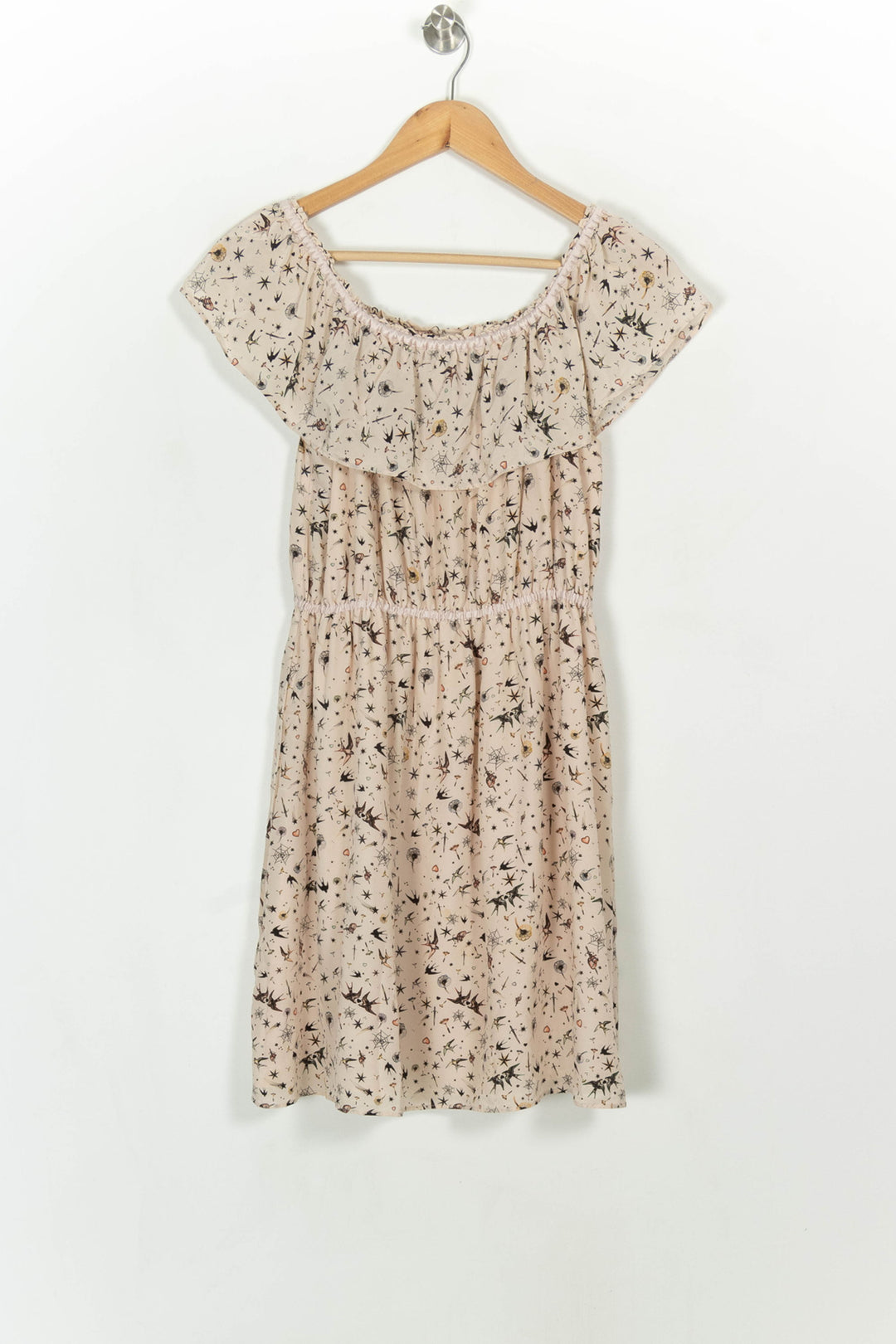 Robe Courte Beige - Taille S/36