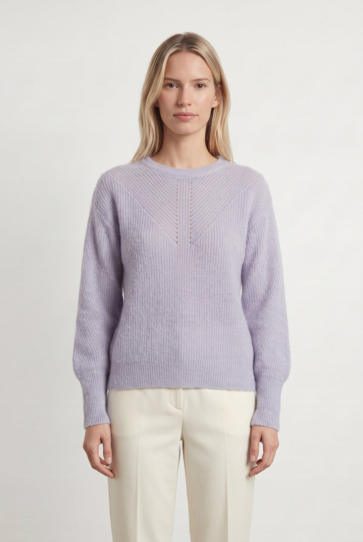 Pull Bleu - Taille S/36 de la marque Caroll | PARAD114362 - Vendu par Paradigme - Image 1