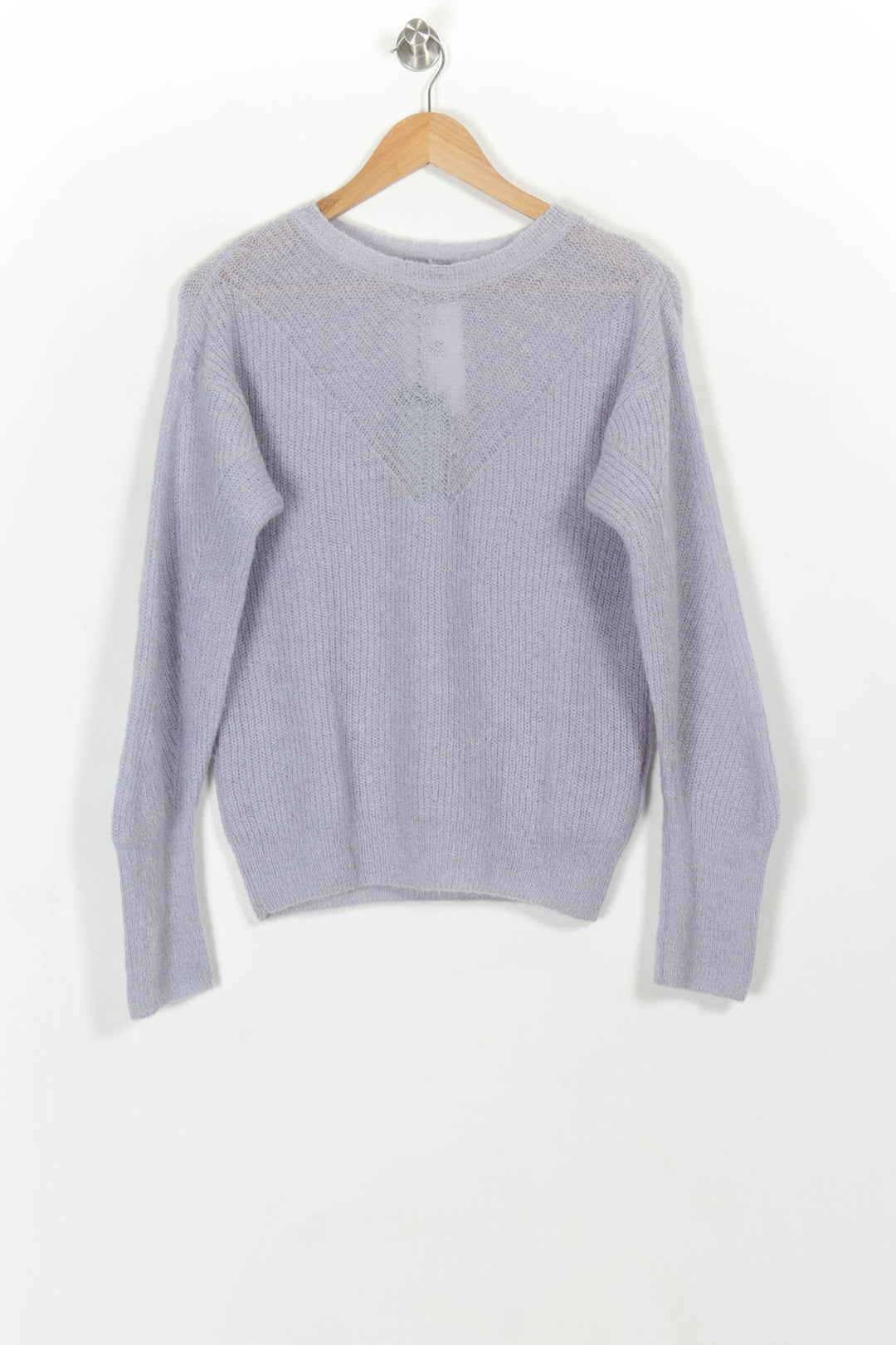 Pull Bleu - Taille S/36 de la marque Caroll | PARAD114362 - Vendu par Paradigme - Image 2