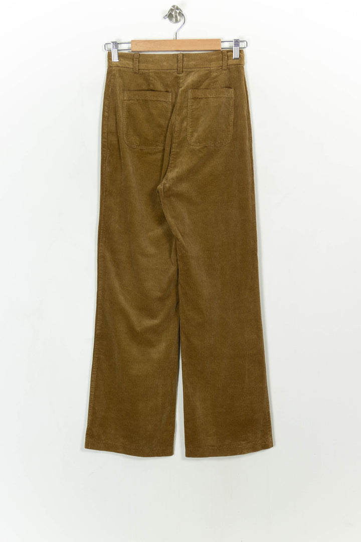 Pantalon Large Marron - Taille S/36 de la marque La Fée Maraboutée | PARAD114363 - Vendu par Paradigme - Image 5