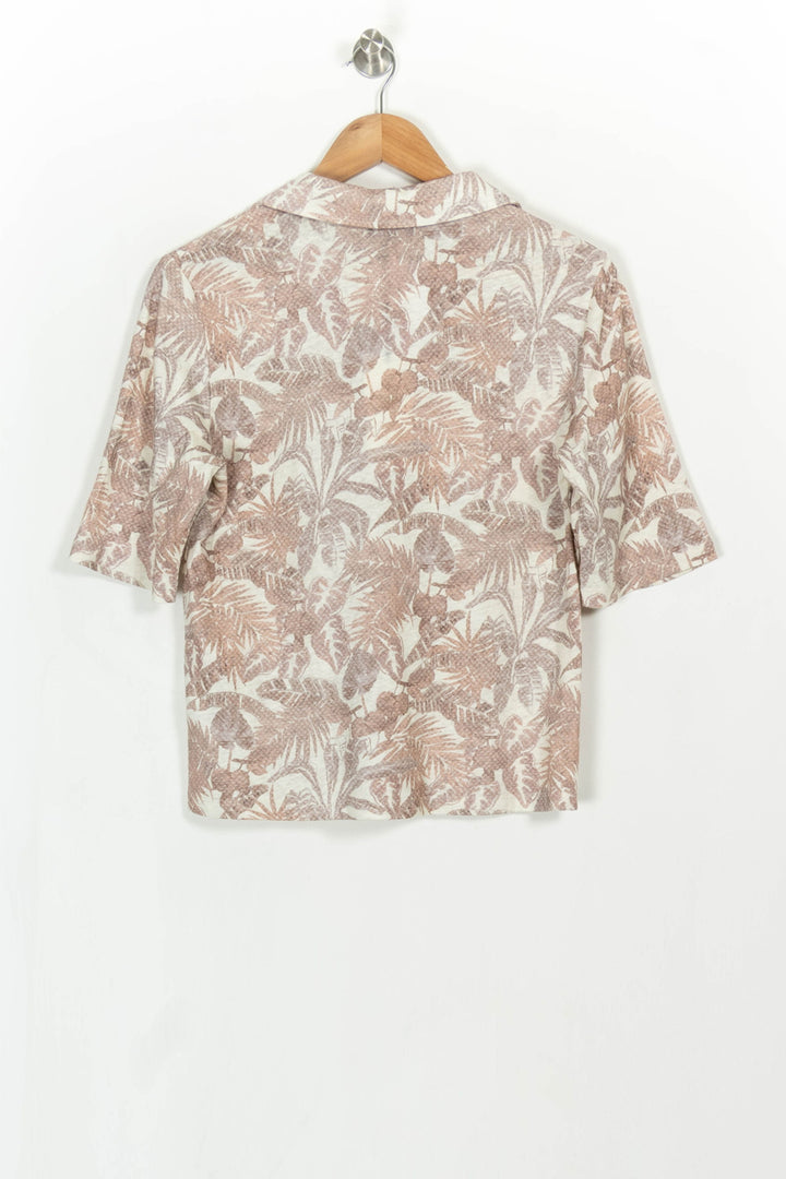 Chemisette Rose et Beige - Taille S/36 de la marque Caroll | PARAD114367 - Vendu par Paradigme - Image 5