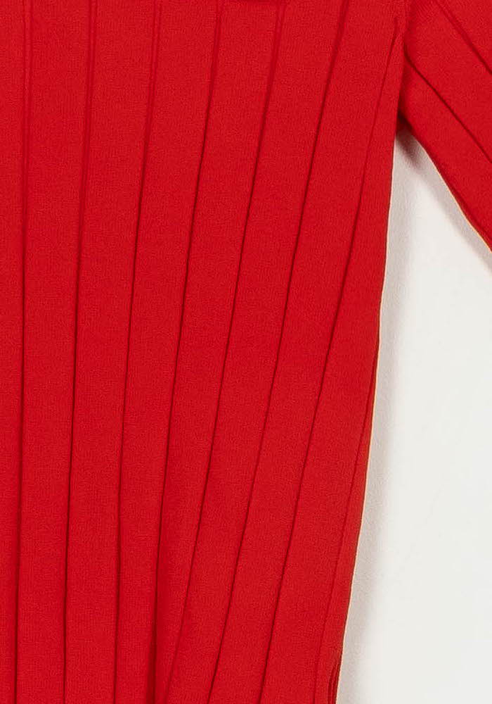 Pull Rouge et Noir - Taille S/36 de la marque Caroll | PARAD114368 - Vendu par Paradigme - Image 3