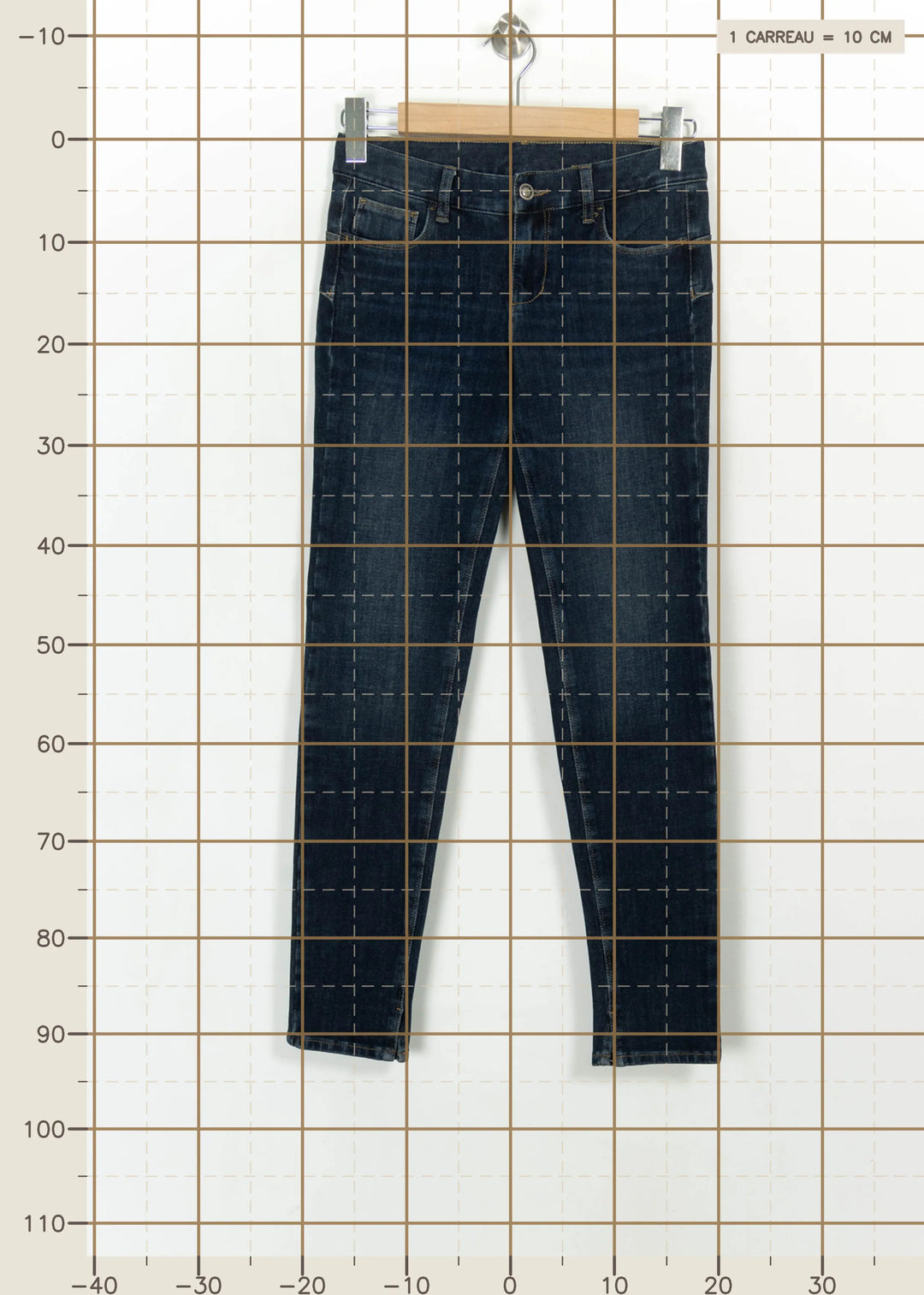 Jean Skinny Bleu - Taille M/38 de la marque Liu Jo | PARAD114371 - Vendu par Paradigme - Image 4