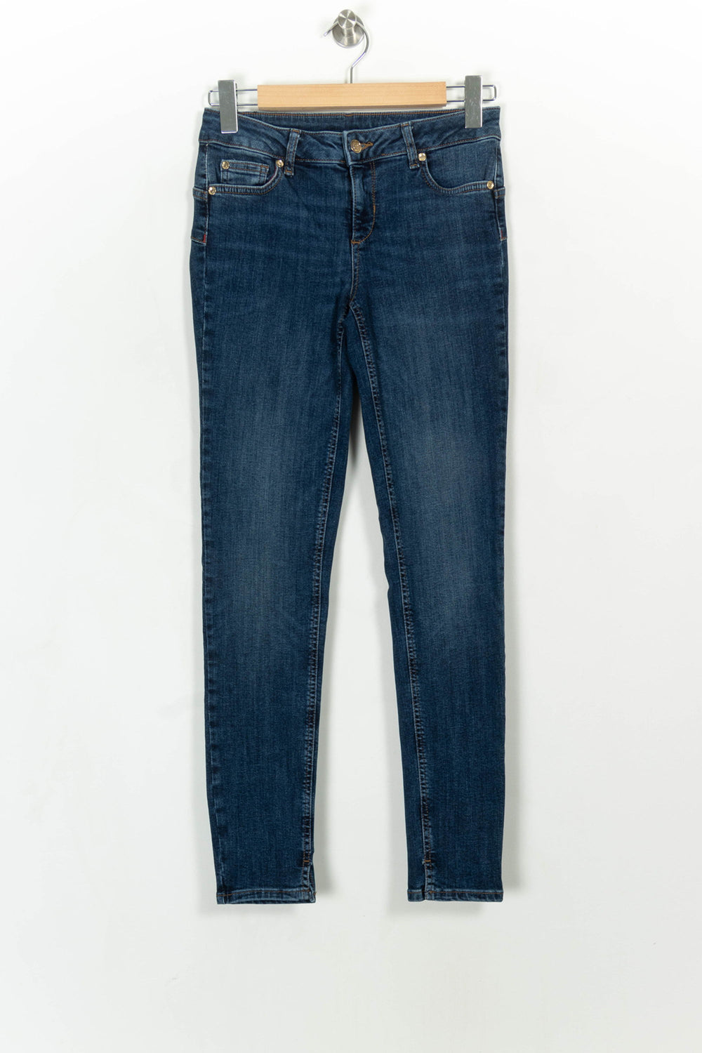 Jean Slim Bleu - Taille M/38 de la marque Liu Jo | PARAD114372 - Vendu par Paradigme - Image 2