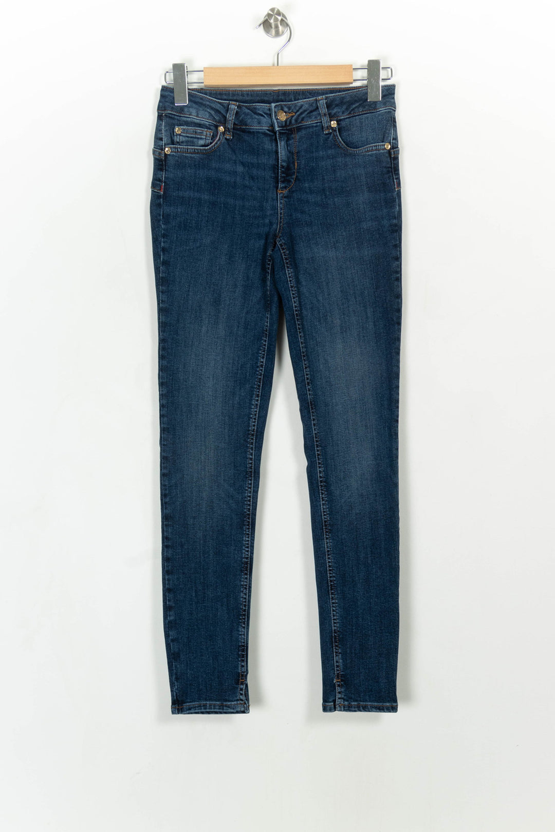 Jean Slim Bleu - Taille M/38 de la marque Liu Jo | PARAD114372 - Vendu par Paradigme - Image 2
