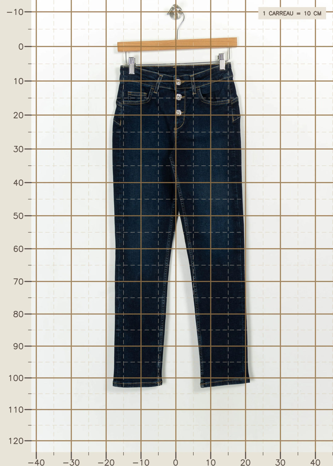 Jean Bleu - Taille M/38 de la marque Liu Jo | PARAD114373 - Vendu par Paradigme - Image 4