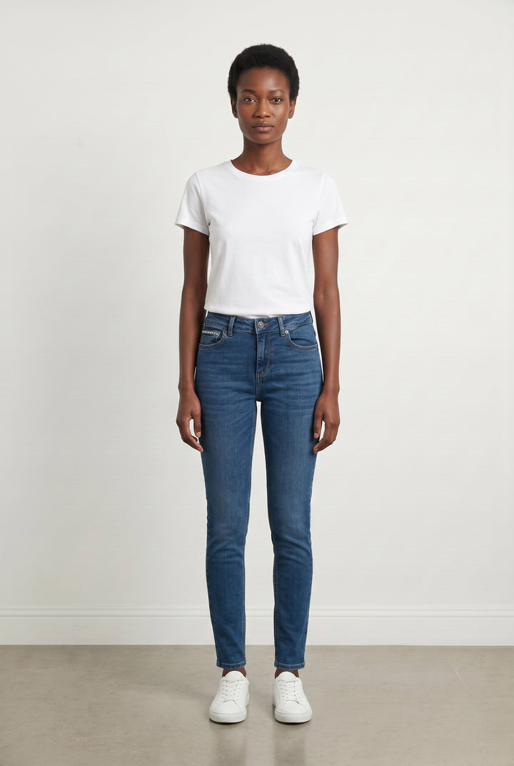 Jean Slim Bleu - Taille M/38 de la marque Liu Jo | PARAD114374 - Vendu par Paradigme - Image 1