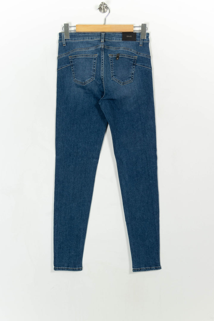 Jean Slim Bleu - Taille M/38 de la marque Liu Jo | PARAD114375 - Vendu par Paradigme - Image 5