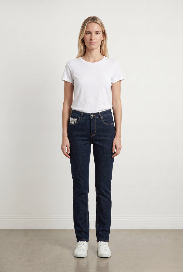 Jean Bleu - Taille M/38 de la marque Liu Jo | PARAD114376 - Vendu par Paradigme - Image 1